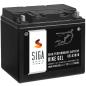 Preview: SIGA Bike Gel Motorradbatterie Y60-N30L-A 30Ah 12V